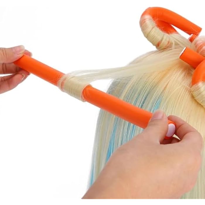 Mclear Heatless Hair Curling Flexible Rods, Magic Foam Rollers, Non Heat Flexi Twist Curling Rods For Long, Short, Medium Hair, Hair Curler Rolls (Multicolor) (Random, Pack of 20) - Image 2